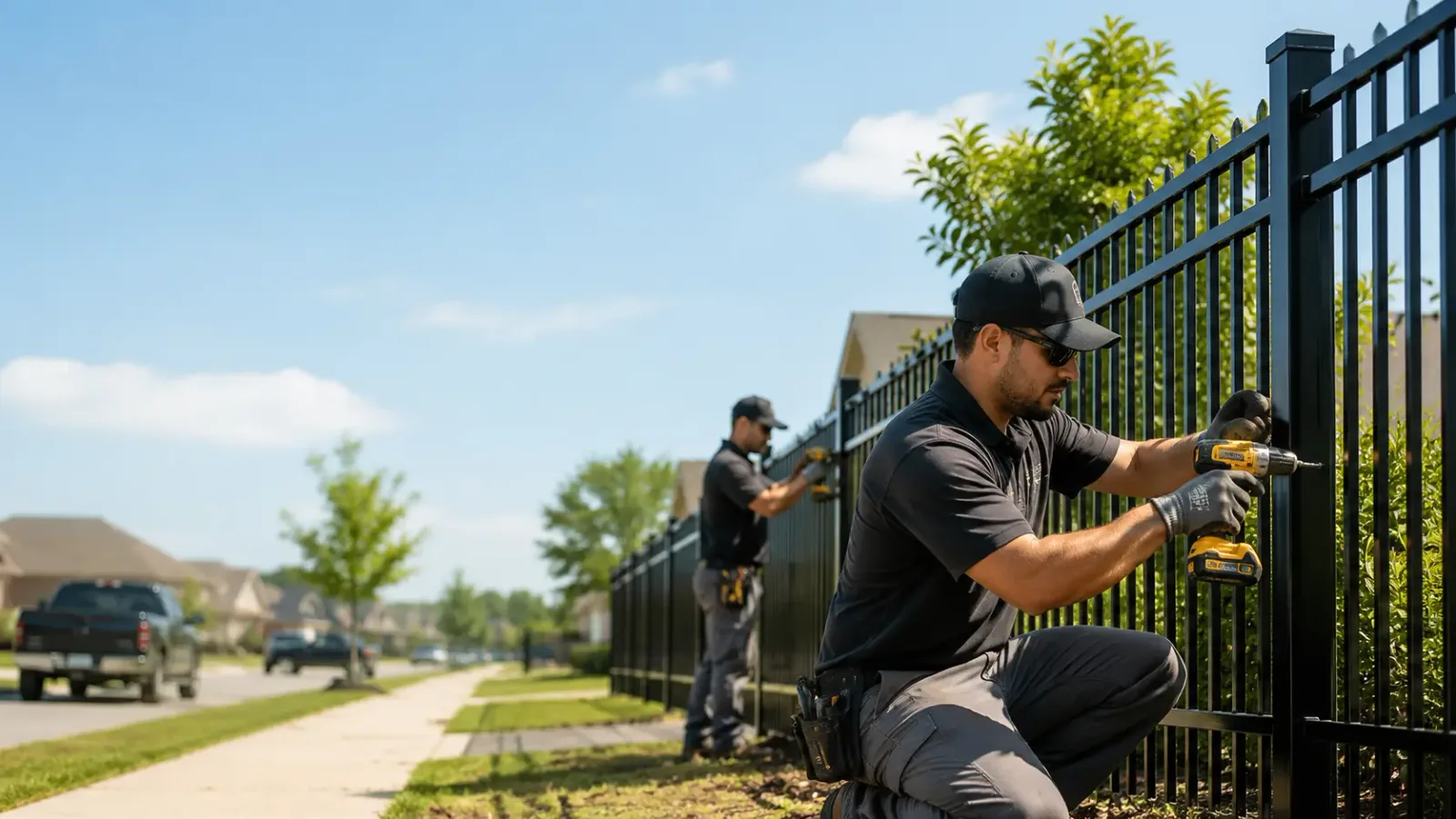 Metal Fence Installation in Alamo, ND